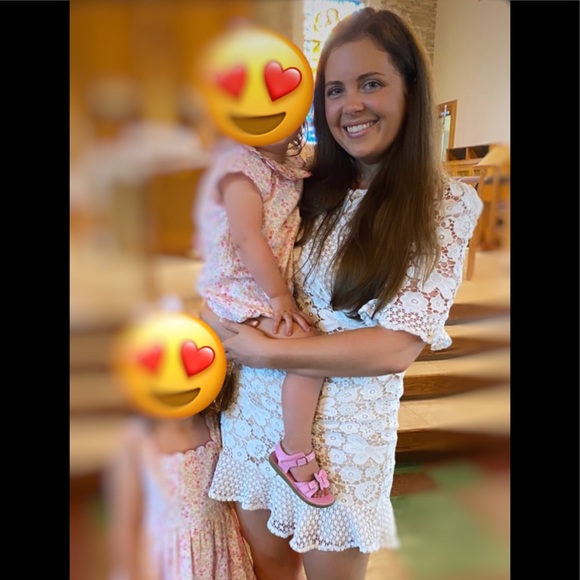 Little White Lace Dress - Picture 6 of 6